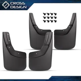 HT-03RSA4501ZBK CROSSDESIGN Mud Guards Splash Front Rear