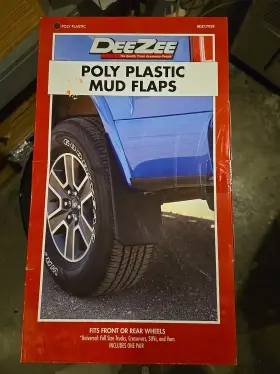 DZ17939 DEE ZEE Mud Flaps Thermoplastic
