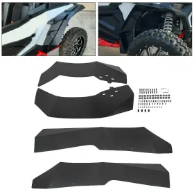 ET-781-Z1 ECOTRIC Mud Flaps Fender Flares Rzr Xp 1000 Polaris