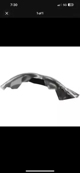 12817652 EVAN-FISCHER Fender Liner Front Driver 1500