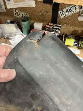 16A562-B-RH FORD Fender Splash Shield Mustang