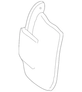 1L2Z-16A550-AAD FORD Mud Guard Explorer
