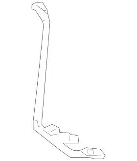 1L5Z-16L554-DAA FORD Mud Guard Bracket Ranger