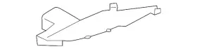 BK3Z-16102-E FORD Fender Liner Extension