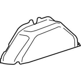 CK4Z-16A550-GD FORD Wheelhouse Cover