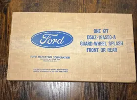 D5AZ-16A550-A FORD Mud Flaps Nos Galaxie