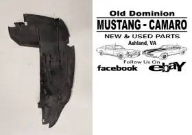DOZB-16B569A FORD Inner Front Fender Splash Shield Driver