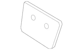 EJ7Z-5811398-A FORD Mud Guard