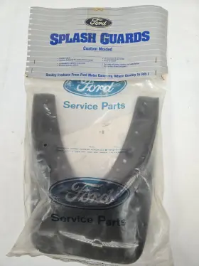 F0SZ-16A550-D FORD Rear Mud Flaps Splash Guards Nos