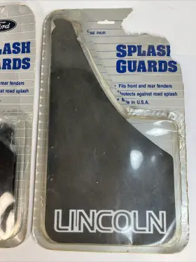 F0VY16A550-A FORD Front Rear Flat Splash Guards Lincoln #3