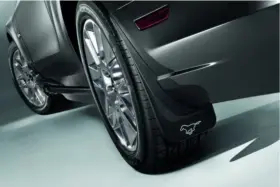 F6ZZ16A550BA FORD Flat Splash Mud Guards Rear Mustang