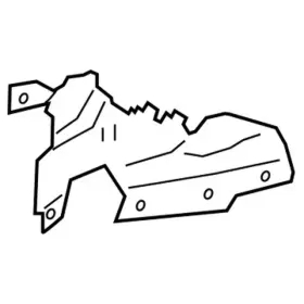 KB3Z-16102-A FORD Fender Liner Extension Ranger