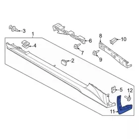 PR3Z-5411779-A FORD Deflector Mustang