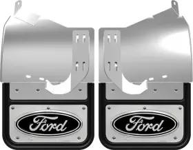 Ford Vjl1z-16a550-b 2019-24 Expedition Front Blue Oval Gatorback Splash Guards Ford Vjl1z-16a550-b 2019-24 Expedition Front Blue Oval Gatorback Splash Guards