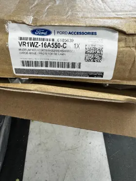 VR1WZ-16A550-C FORD Gatorback Front Mud Flap Kit Ranger