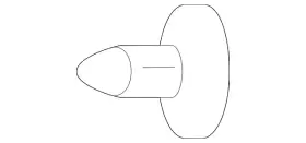 W718416-S450B FORD Air Deflector Screw