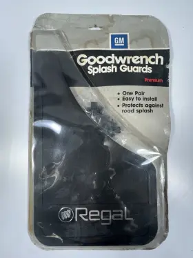12343409 GENERAL MOTORS Splash Guards Mud Flap Goodwrench Nos