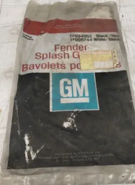 996744 GENERAL MOTORS Nos Splash Guard Van Car Gm