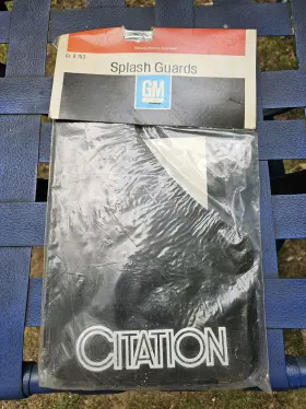 997678 GENERAL MOTORS Nos Citation Splash Guards Gm Chevy