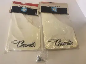 997817 GENERAL MOTORS Chevette Splash Guards Mud Gm Chevrolet