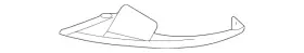 15252930 GM Passenger Engine Extension Panel Corvette 15252930 GM Passenger Engine Extension Panel Corvette