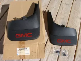 19154779 GM Splash Guards Rear Gmc Sierra