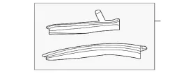 84234055 GM Front Tire Air Deflector Camaro 84234055 GM Front Tire Air Deflector Camaro