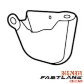 84574874 GM Rear Tire Deflector Chevrolet Silverado