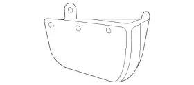 84639028 GM Rear Driver Box Paint Protector 2500
