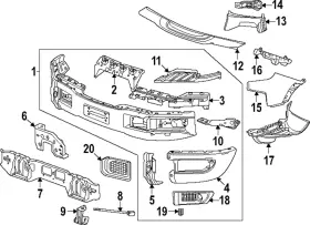 85659309 GM Extension Panel