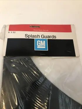 999191 GM Nos Calais Rear Splash Guards #3