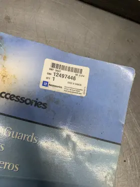 12497446 GM ACCESSORIES Splash Guards Nos Gmc #3