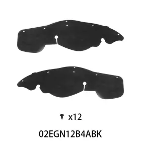 GO2601141021 GONEPARTS Left Right Engine Splash Shield Clips