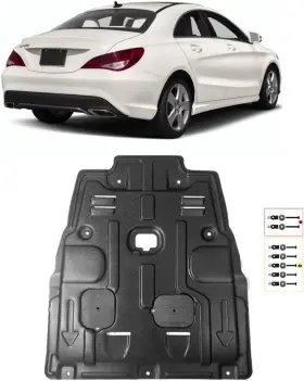 663992875027 GORZIZEN Engine Cover Splash Shield Front CLA250 663992875027 GORZIZEN Engine Cover Splash Shield Front CLA250