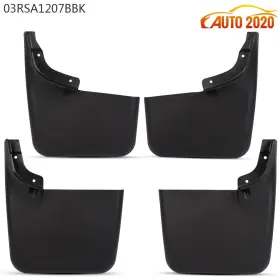 E-03RSA1207BBK GRANDORANGE Mud Flaps Splash Guards Fender