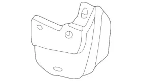 08P09-S84-100 HONDA Splash Guard Rear Accord