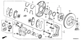 45255-T0A-A00 HONDA Front Splash Guard