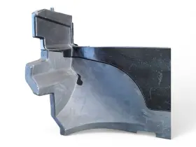 74117-SZT-G11 HONDA Crz Bumper Cover Air Splash Shield #3