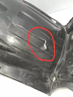74151T20 HONDA Front Left Inner Fender Liner Splash Shield #3