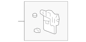 74475-SWA-A00 HONDA Plate