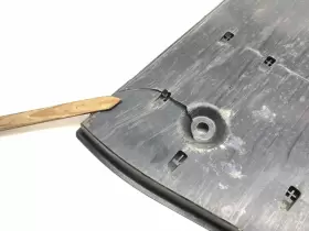 74571-TVA HONDA Left Driver Rear Underbody Splash Shield #3