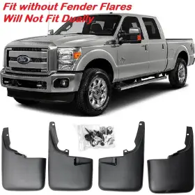 BC3Z-16A550-BB HQ-PARTS Set Mud Flap Splash Guard Fender F250