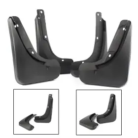 612047889250 HUKYU Front Rear Splash Guards Mud Flaps Fender
