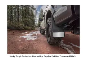 55000 HUSKY LINERS Mud Flaps Flapsdog Rubber Front #2