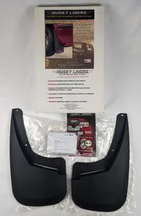 56791 HUSKY LINERS Front Mud Flaps Flare Chevy Silverado