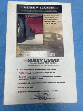 57401 HUSKY LINERS Rear Mud Guards F250 F350
