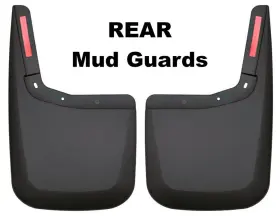 58446 HUSKY LINERS Mud Flaps Guards Front Rear Flares Drill #2