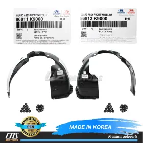 LR95K HYUNDAI Fender Liner Front Left Right Veloster