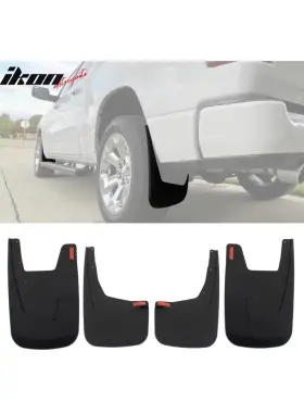 5-BLM-DR150019 IKON MOTORSPORTS Mud Flaps Wheel Splash Guard 5-BLM-DR150019 IKON MOTORSPORTS Mud Flaps Wheel Splash Guard