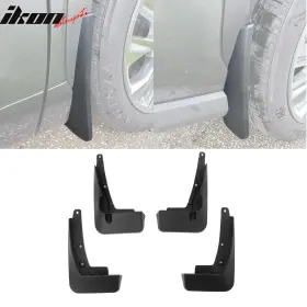 BLM-THL20LE-PP IKON MOTORSPORTS Front Rear Mud Flaps Wheel
